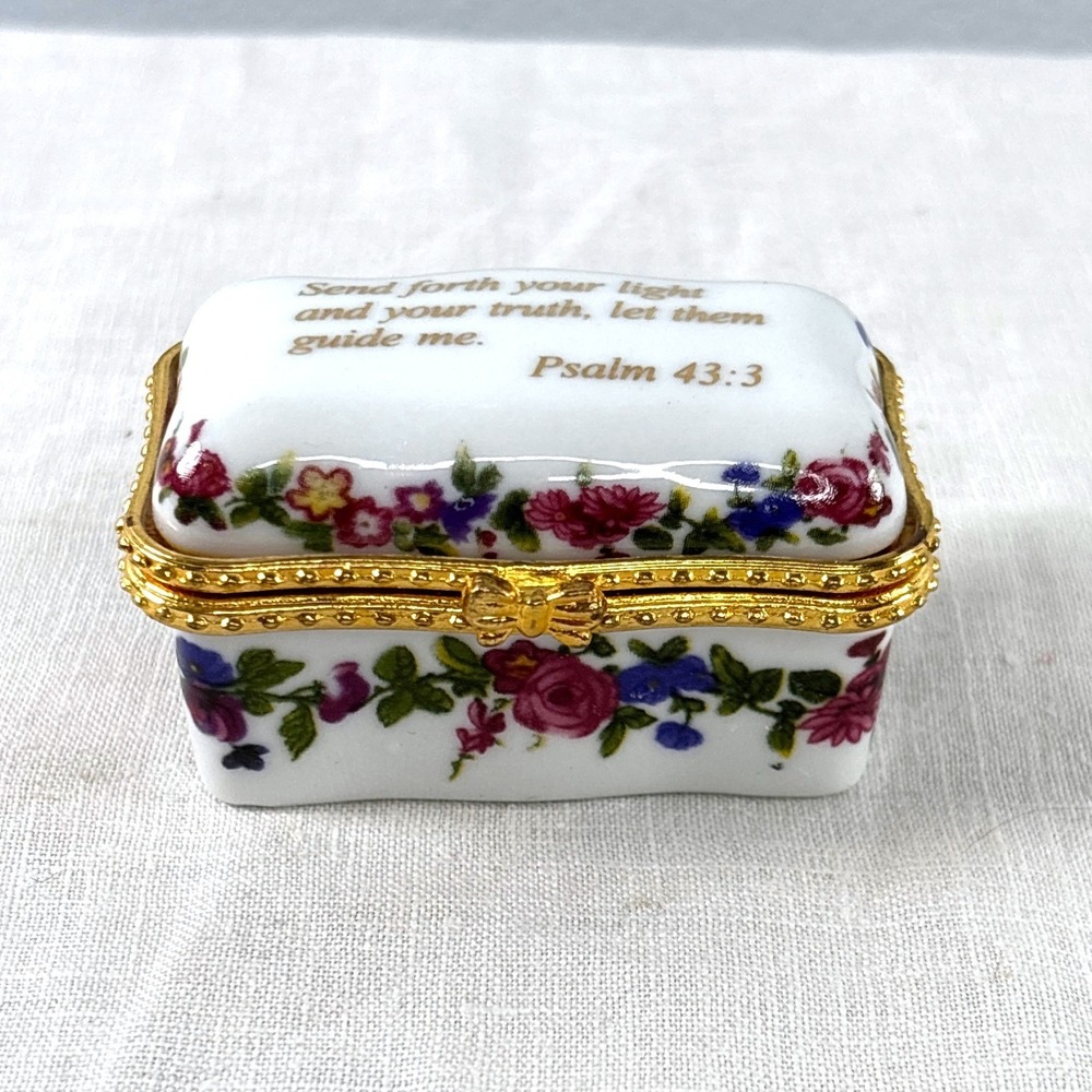 Imperial Porcelain Trinket Box